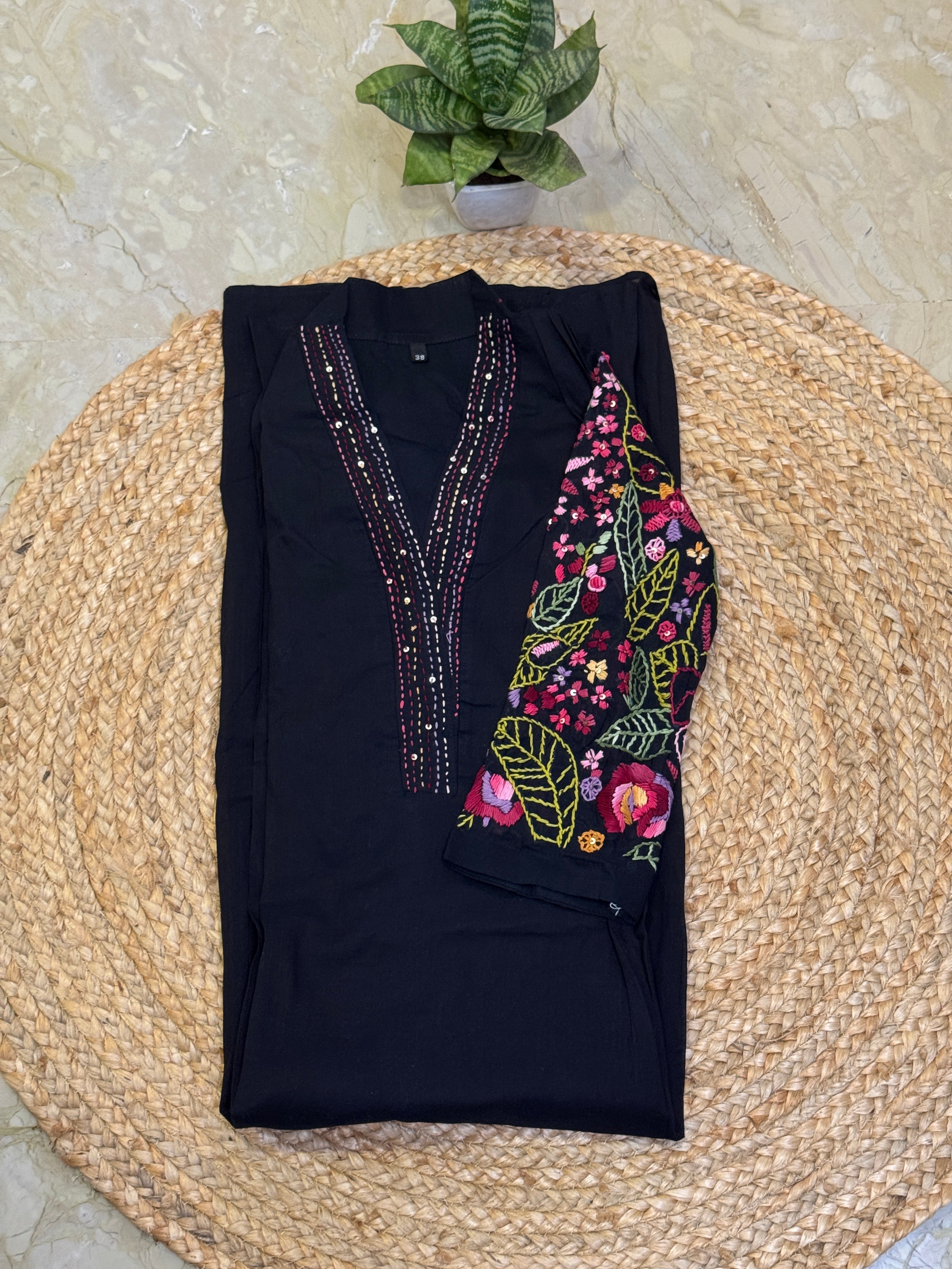 Pure mul cotton kurta