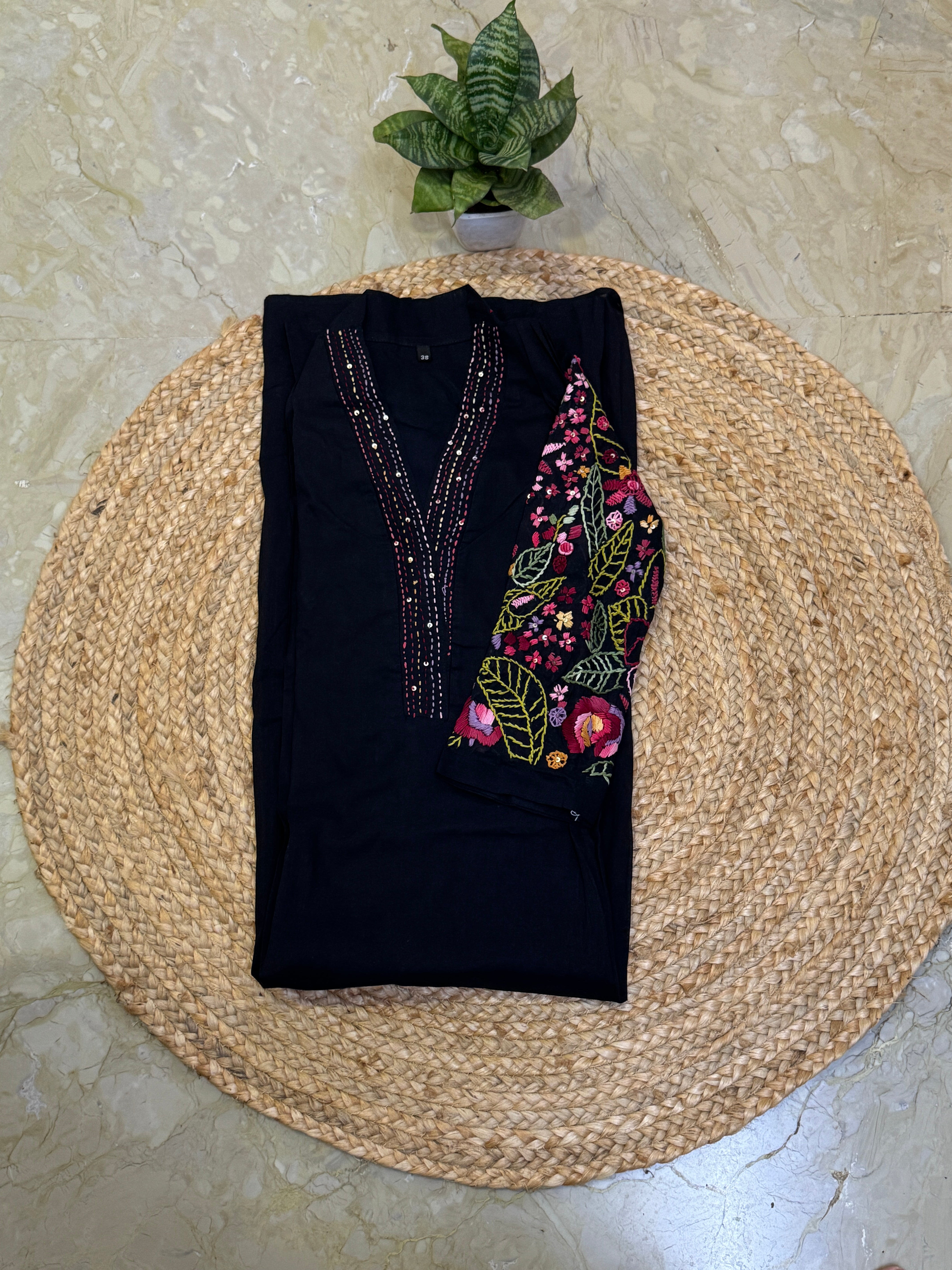 Pure mul cotton kurta